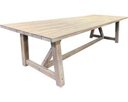 Ravello dining tuintafel 250x100x76 cm acacia blad