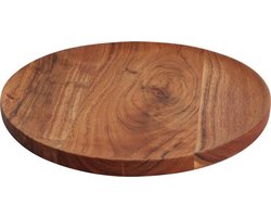 Raw Materials Acaciahouten Decoratief Dienblad - Ø 35 cm