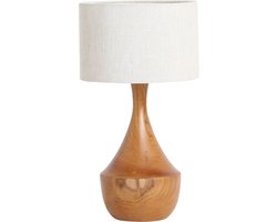 Raw Materials Aspen tafellamp Amphora - Teakhout - 27x27x49 cm