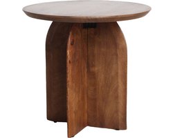 Raw Materials - Bijzettafel - Bullnose - 50 cm - Bruin