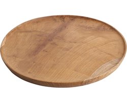 Raw Materials Decoratie Bord - Teak hout - 38 cm
