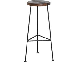 Raw Materials Factory Barkruk - Gerecycled hout - 76 cm
