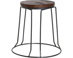 Raw Materials Factory krukje - Bijzettafel - Gerecycled hout - 30x30x46 cm
