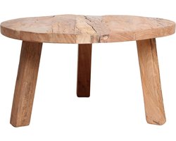 Raw Materials - Farmwood Salontafel rond - Ø 70 cm - Gerecycled hout