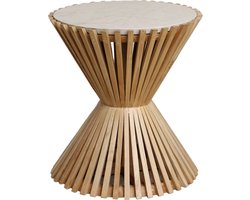Raw Materials - Infinity bijzettafel zandloper - 46x46x50 cm