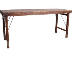 Raw Materials - Inklapbare tafel - Gerecycled hout - 173 cm
