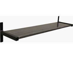 Raw Materials Marble Wandplank - Marmer - Zwart - 80 cm