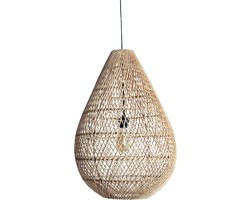 Raw Materials Maze Hanglamp - ⌀ 45 cm - Druppel - Natural - Rotan