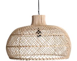 Raw Materials  Maze Hanglamp  - ⌀ 57 cm - Natuurlijk rotan