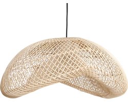 Raw Materials - Maze hanglamp organic XL - Naturel rotan - 75 cm