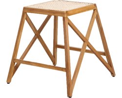 Raw Materials - Nova cross bijzettafel - Rotan - Naturel