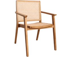 Raw Materials Nova Eetkamerstoel - Rotan - 58x63x84 cm