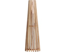 Raw Materials Pharos vloerlamp - 28x28x90cm - Teakhout
