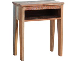 Raw Materials Scrapwood Nachtkastje - 50x30x60 cm - Gerecycled hout