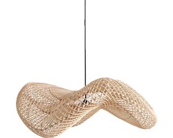 Raw Materials - Wave hanglamp - Ø70 cm - Rotan - Naturel