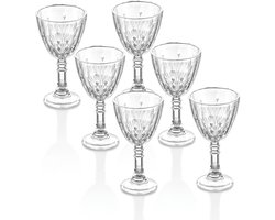 RAYAN - Orkide - Kahve Yani Bardak - Traditioneel waterglas voor bij Turkse koffie - Set van 6