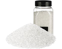 Rayher decoratie steentjes / granulaat - 4x - 650 ml - 4-10 mm - transparant - siergrind