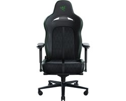 Razer Enki Pro - Gaming Stoel - met Rugsteun & Schouderbogen - Premium Alcantara Leer - Rughoek 152°