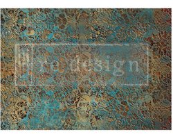 Re-Design with Prima Decoupage Fiber - A1 formaat voor meubels - Aged Patina