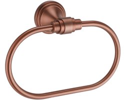 Rea 16101 Aristo - Handdoekhouder - Geborsteld Koper - 10X20X10Cm