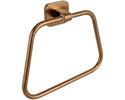 Rea 5910 Nico - Handdoekhouder - Geborsteld Koper - 21,5X5X17Cm