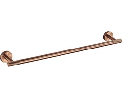 Rea 6603 Modern - Handdoekhouder - Geborsteld Koper - 8X60,5X5Cm