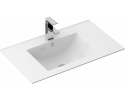 Rea Dafne 70 Inbouw Wastafel Wit 71,5x46,5 cm