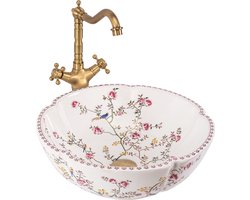 Rea Felicia Opzetwastafel Patroon 42,5x42,5 cm