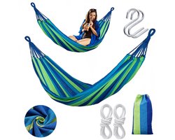 Rea - hangmat 1-persoons - 480142B blauw 265x90