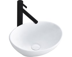 Rea Sofia Mini White Opzetwastafel Wit 35x27 cm
