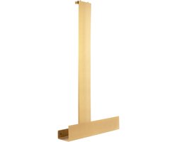 Rea Tori - Badkamerplank - Geborsteld Goud - 13X40X75,5Cm