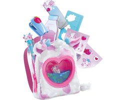 Real Littles Liquid Charms mini Rugtasjes met 6 accessoires