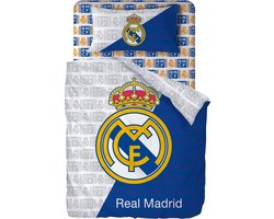 Real Madrid Bedsprei GEEN DEKBEDOVERTREK 150x280 Hoeslaken 90x200 Kussensloop 3in1 Voordeel GEEN DEKBEDOVERTREK