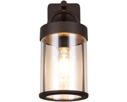 REALITY ALMERIA - Wandlamp - Roestkleur - excl. 1x E27 4 W - Wandmontage - Buitenverlichting - IP44