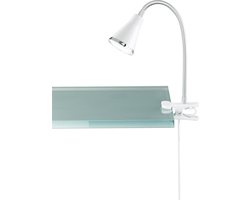 REALITY ARRAS - Klemlamp - Wit - incl. 1x SMD 4W