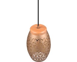 REALITY BIDAR - Hanglamp - Koffie - excl. 1x E27 28W