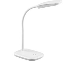 REALITY BOA - Tafellamp - Bureaulamp - Wit - incl. 1x SMD 3,5W - Touchdimmer - In hoogte verstelbaar