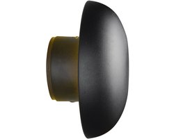 REALITY DAVEY - Wandlamp - Zwart mat - incl. 1x SMD 1,5 W - 4-stappen TOUCH - USB-aansluiting - Wandmontage - Oplaadbaar - Snoerloos