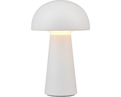 REALITY LENNON - Tafellamp - Wit - incl. 1x SMD 2W - Oplaadbare - Buitenlamp - Dimbaar - Buitenverlichting - IP44