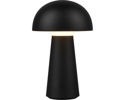 REALITY LENNON - Tafellamp - Zwart - incl. 1x SMD 2W - Oplaadbare - Buitenlamp - Dimbaar - Buitenverlichting - IP44