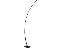 REALITY Leuchten lucy - Vloerlamp - 1 lichts - H 158 cm - Zwart