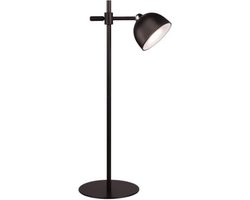 REALITY MAXIMA - Tafellamp - Zwart - incl. 1x SMD 3W - Touch functie - Verstelbaar in hoogte - Oplaadbaar - Snoerloos