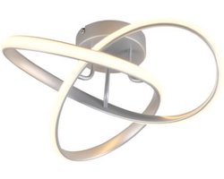 REALITY MEO - Plafondlamp - Titaan - incl. 1x SMD 15W
