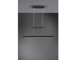 REALITY PAROS - Hanglamp - Zwart mat - incl. 1x SMD 22W