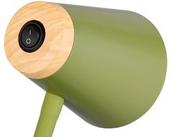 REALITY PONGO - Vloerlamp - Groen - incl. 1x SMD 4,5 W - Flexibel - LED-printplaat met hoog voltage - Niet dimbaar