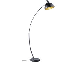REALITY RECIFE Vloerlamp - Zwart - excl.1xE27 - IP20