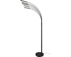 REALITY REED - Staande lamp - Zwart mat - incl. 5x SMD 3,5W - Dimbaar - H195cm
