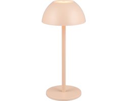 REALITY RICARDO - Tafellamp - Sand - incl. 1x SMD 1,7 W - 4-stappen TOUCH - USB-aansluiting - Verlichting omhoog en omlaag - Accuvoeding - Buitenverlichting - IP54