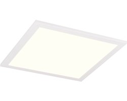 REALITY SIRIUS - Plafondlamp - Wit mat - incl. 1x SMD 19 W - Bewegingssensor - Plafondbevestiging - Wandmontage - Niet geschikt voor externe dimmer