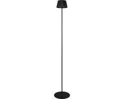 REALITY SUAREZ - Staande lamp - Zwart mat - Oplaadbaar - incl. 1x SMD 1,5W - Buitenverlichting - IP44